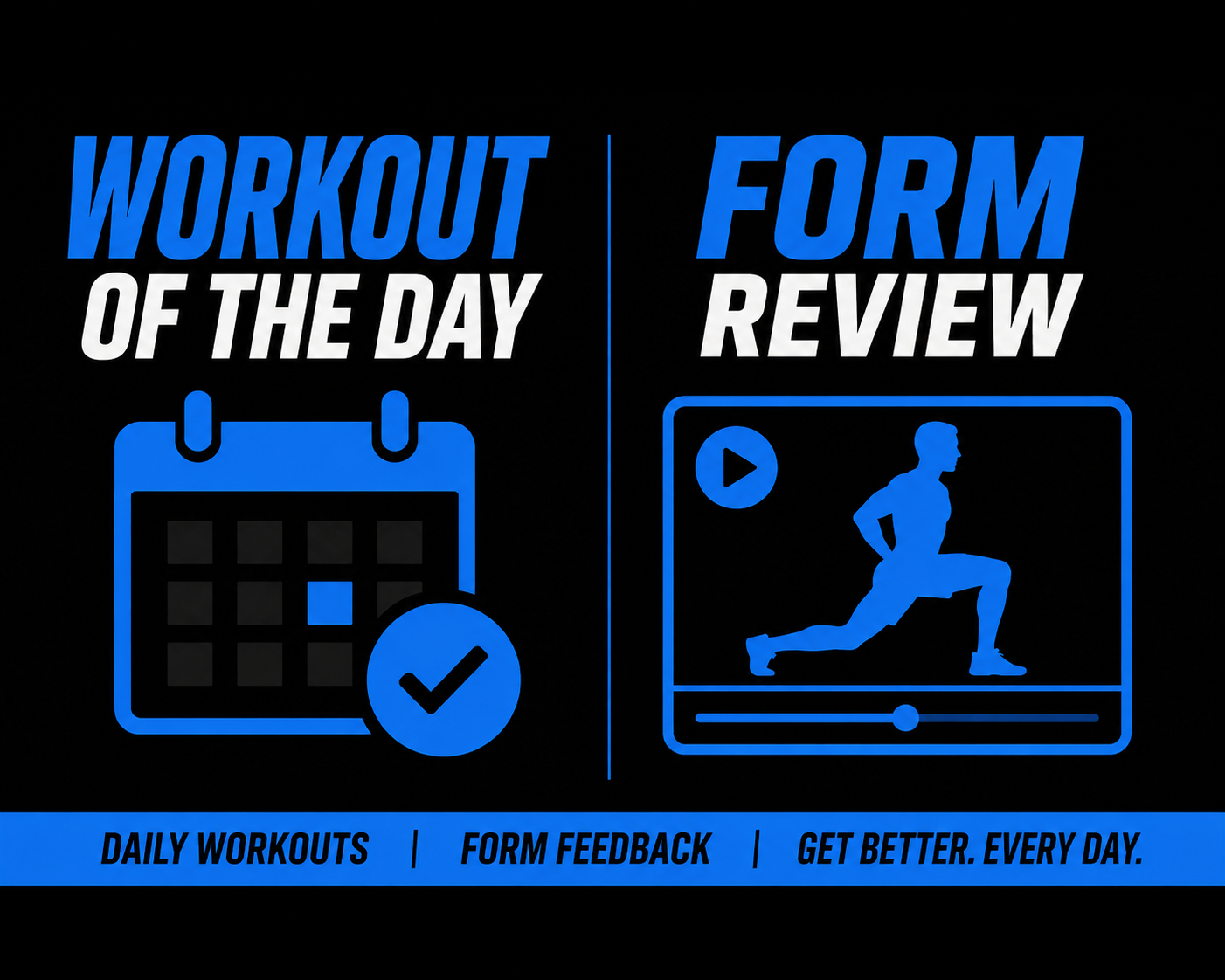 Daily Workouts and Form Review
